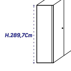 H.289,7Cm [+€179,00]