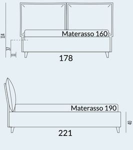 178cm x 221cm