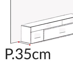 Profondità 35cm