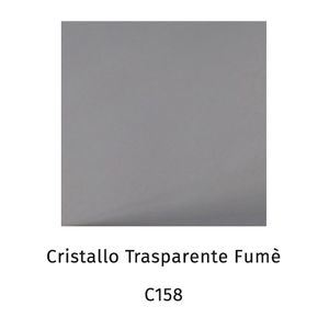 Cristallo trasparente fumè C158 [+€67,00]