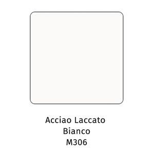 Acciaio laccato bianco M306