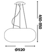 Diametro 52cm [+€70,00]