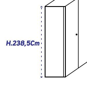 H.238,5Cm