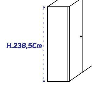 H.238,5Cm [+€232,00]