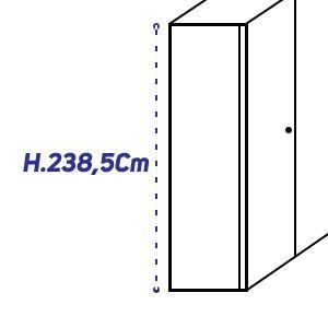 H.238,5Cm [+€758,00]