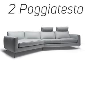 2 Poggiatesta in Tinta [+€359,00]