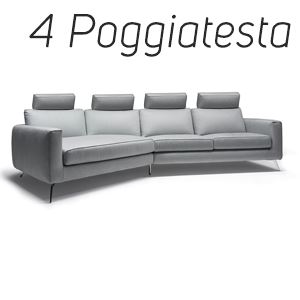 4 Poggiatesta in Tinta [+€720,00]