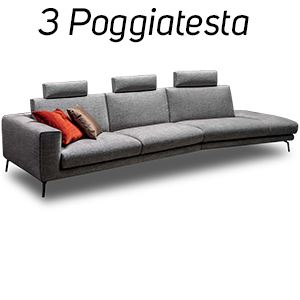 3 Poggiatesta in Tinta [+€419,00]