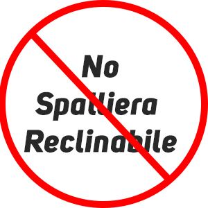No Spalliera Reclinabile