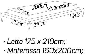 L: 175 x 218 - M: 160 x 200