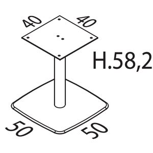 Altezza 58,2cm