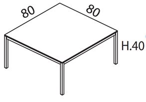 L.80cm x P.80cm