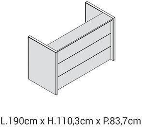 Lunghezza 190cm [+€457,00]