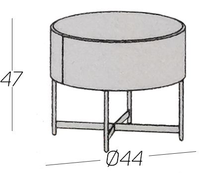 Diametro Ø44cm