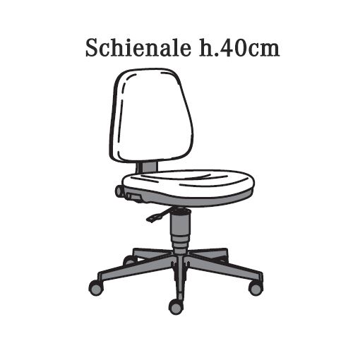 Schienale H.40cm