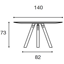 Diametro Ø140cm [+€235,00]