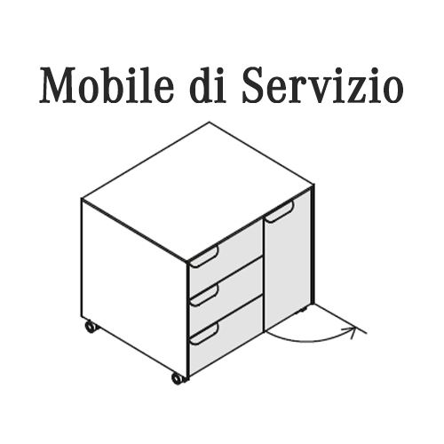 Mobile di Servizio [+€72,00]