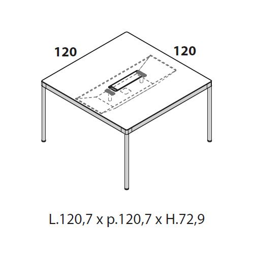 Tavolo Riunione 120 [+€62,00]