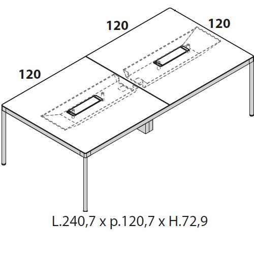 Tavolo Riunione 240 [+€899,00]