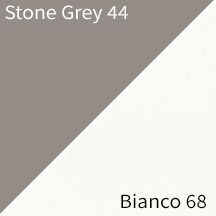 Stone Grey 44 / Bianco 68