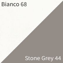 Bianco 68 / Stone Grey 44