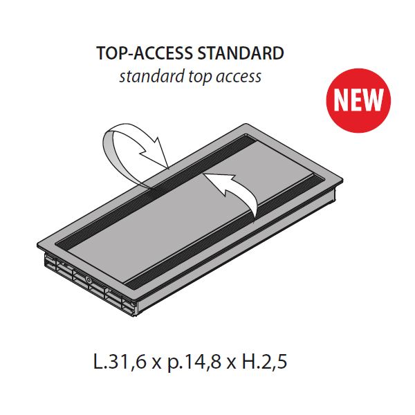 Top Access Standard Colore Nero [+€85,00]
