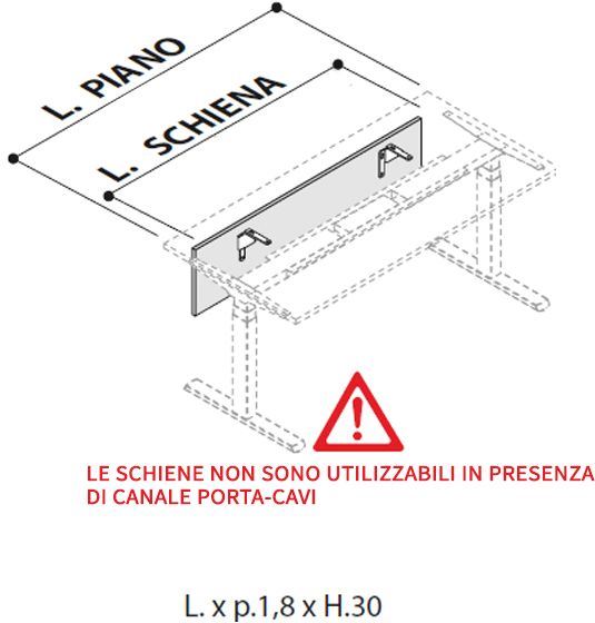 Schiena per scrivania [+€50,00]