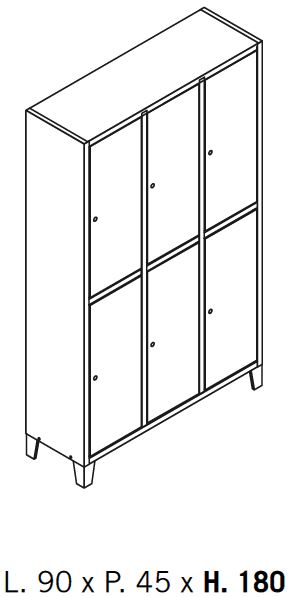 2 Livelli Colonna Tripla [+€250,00]