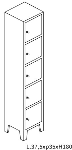 5 Livelli Colonna Unica