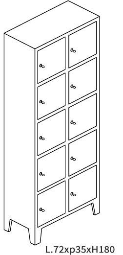 5 Livelli Colonna Doppia [+€240,00]