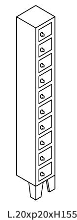 10 Livelli Colonna Unica