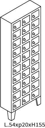 10 Livelli Colonna Tripla [+€624,00]