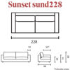 Divano Sunset sund228