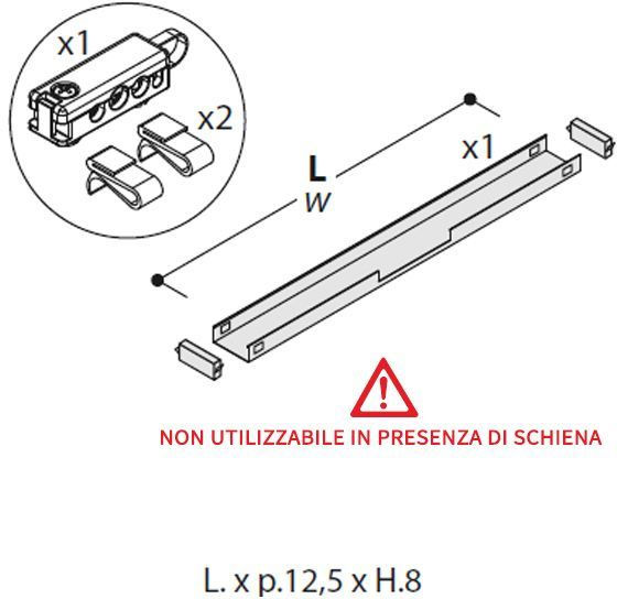 Vaschetta Porta Cavi [+€80,00]