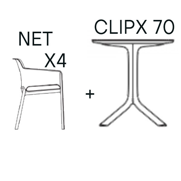 4 NET + Clipx70 [+€57,00]