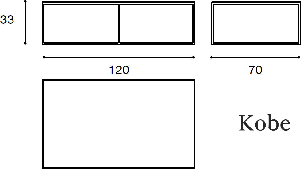 Kobe 120cm [+€87,00]