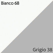 Bianco 68 / Grigio 38
