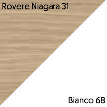 Rovere Niagara 31 / Bianco 68