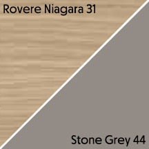 Rovere Niagara 31 / Stone Grey 44